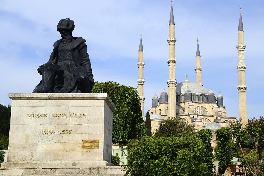 Edirne - Monument of Koca Mi'mâr Sinân Âğâ