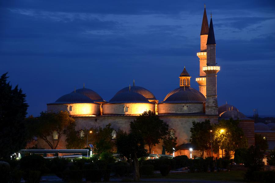 Edirne - Old Mosque at Night