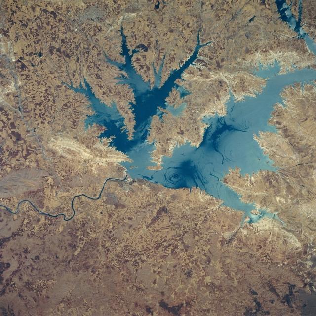 Ataturk Reservoir and Dam