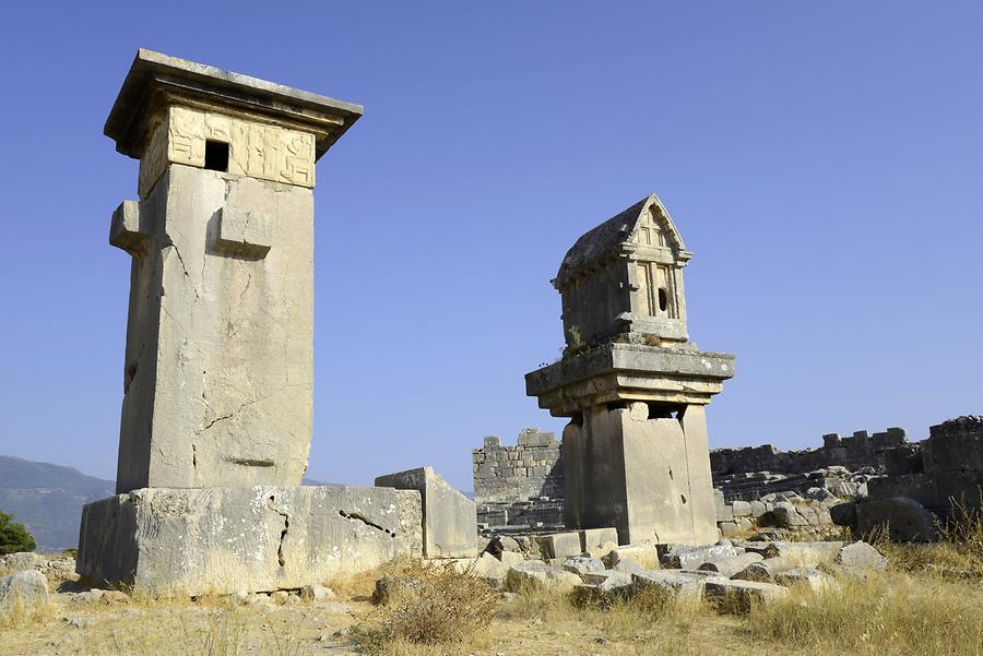 Xanthos - Inscription Pillars