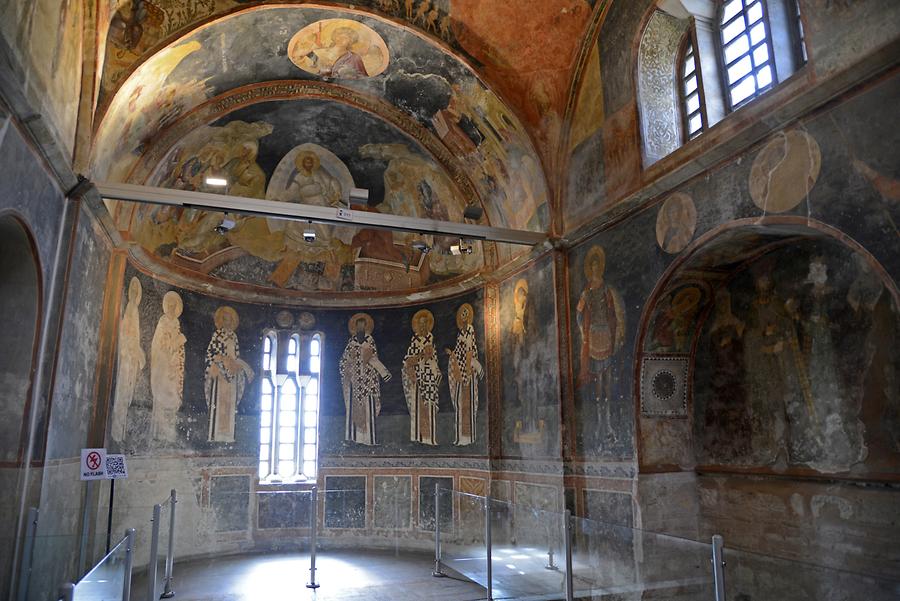 Chora Church; Inside, Frescoes