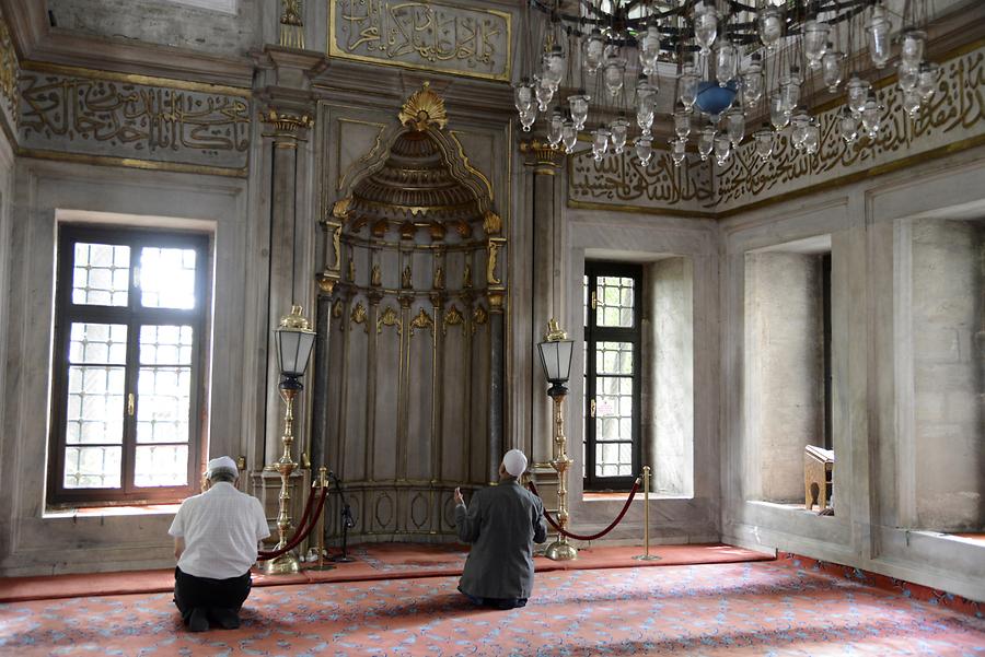 Eyüp Sultan Mosque - Inside