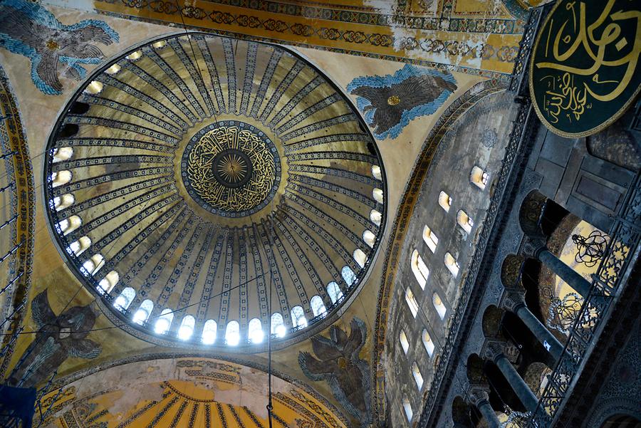 Hagia Sophia - Inside; Cupola