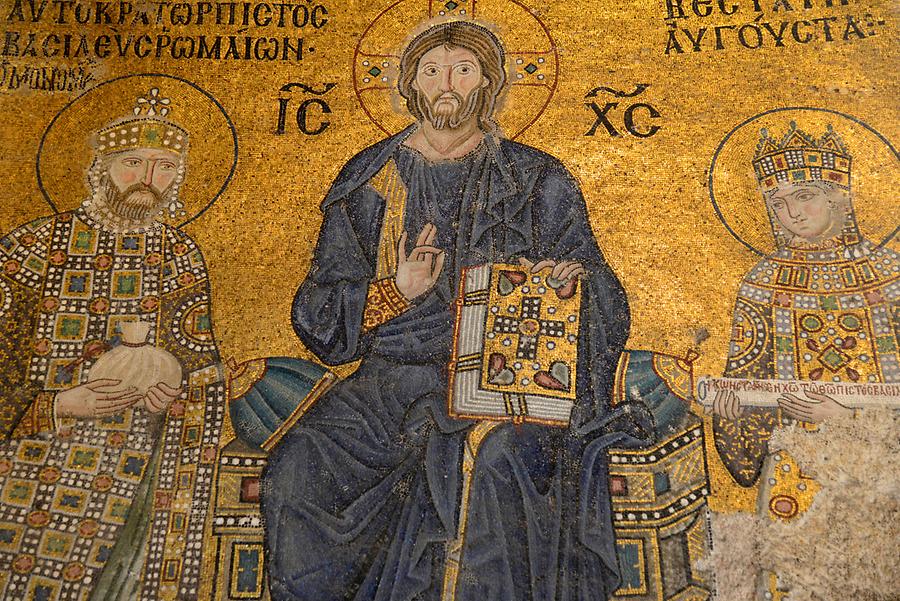 Hagia Sophia - Inside; Mosaic