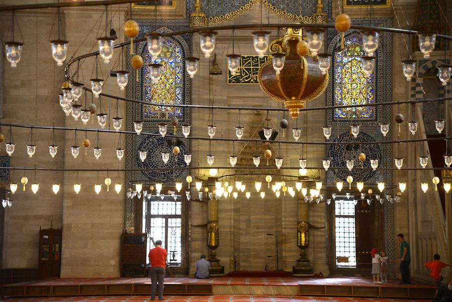 Süleymaniye Mosque - Inside