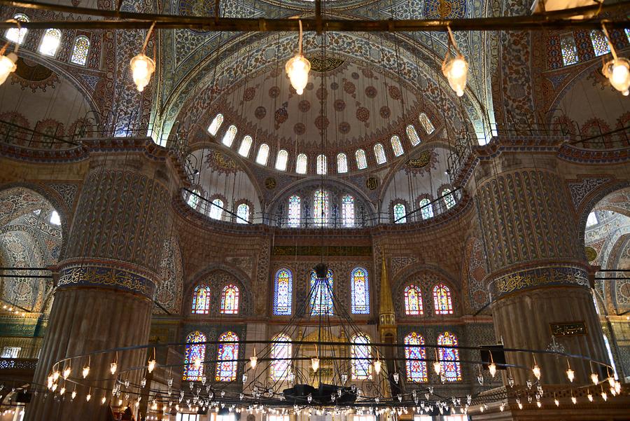 Sultan Ahmet Mosque - Inside