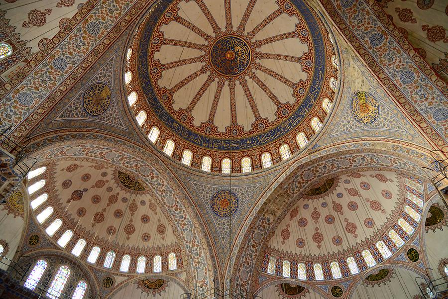 Sultan Ahmet Mosque - Inside