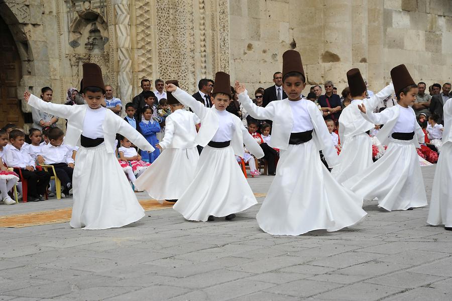 Dervishes at the Children’s Festival at Sultanhani
