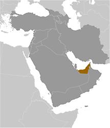 United Arab Emirates in Middle East