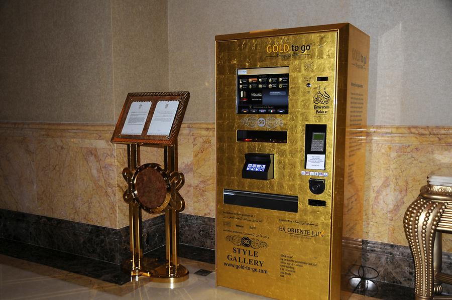 Gold ATM Emirates Palace