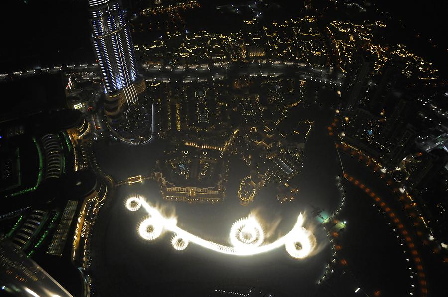 Downtown Dubai at Night
