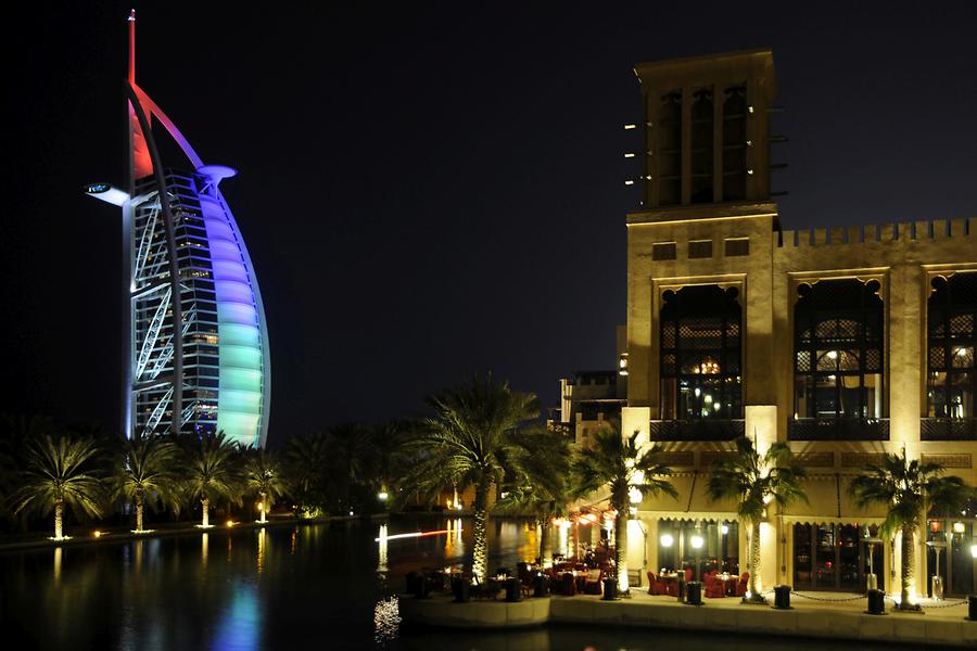 Burj al Arab at Night