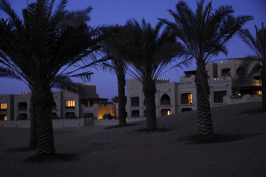 Qasr al Sarab at Night