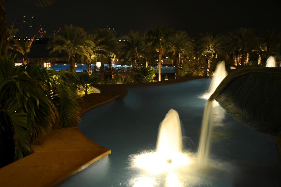 Atlantis Hotel at Night