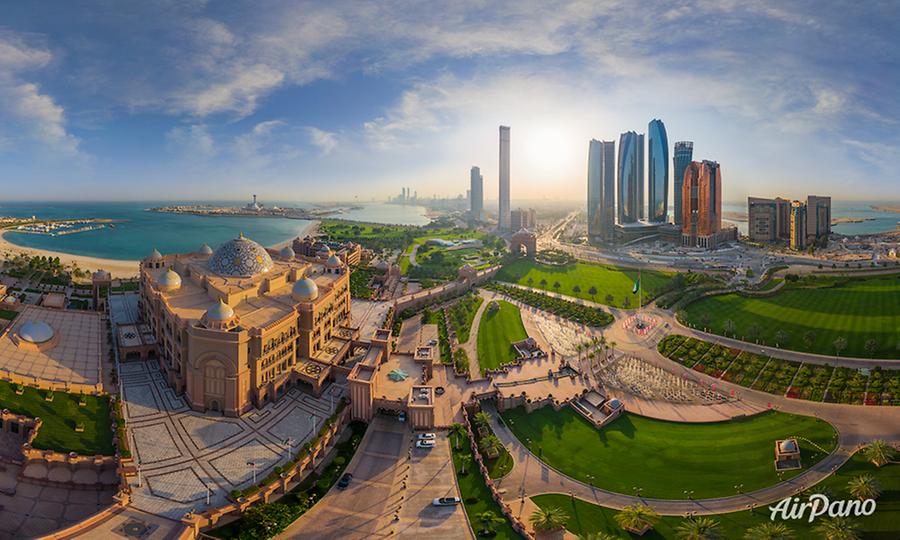 Emirates Palace Hotel, Abu Dhabi, UAE, © AirPano 