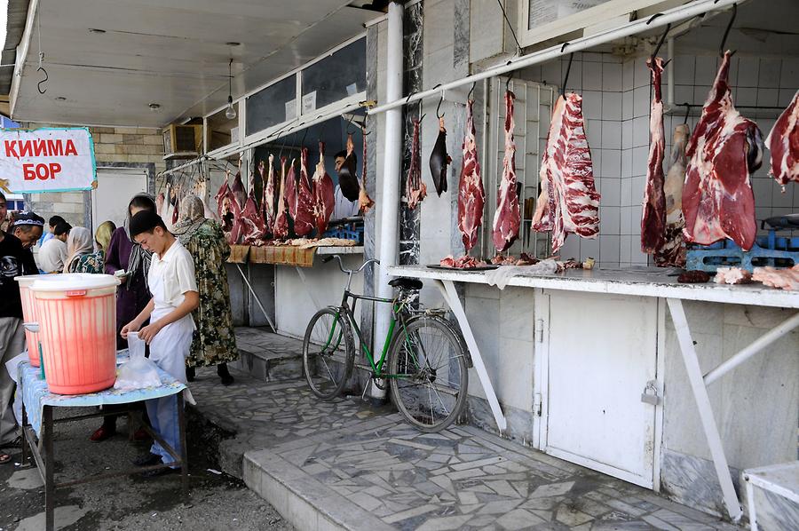 Margilan - Market, Meat