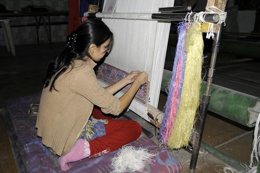 Margilan - Silk Factory, Carpet Maker