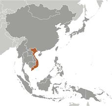 Vietnam in East And SouthEast Asia