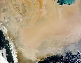 Satellie picture Yemen