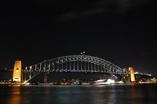 Sydney-Bridge at Night