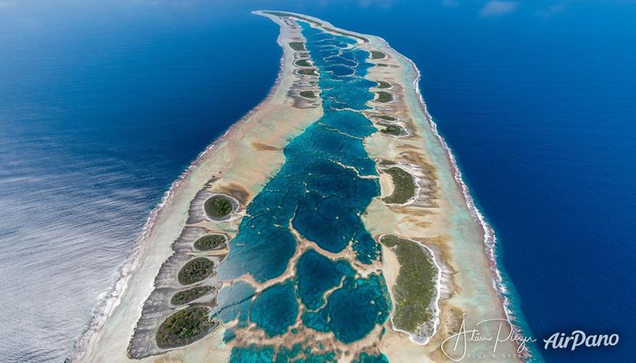 Caroline Atoll. Kiribati, © AirPano 
