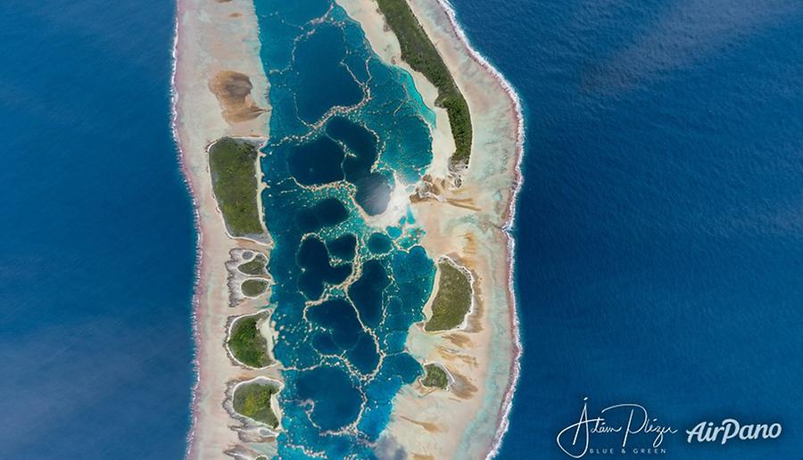 Caroline Atoll. Kiribati, © AirPano 