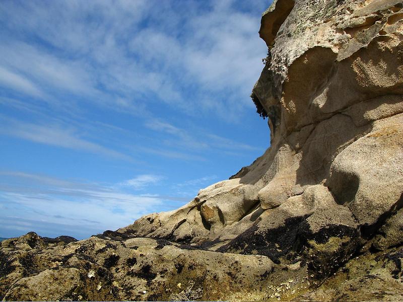 Rock formation near Motueka