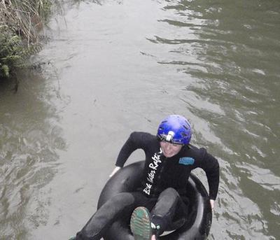 Black water rafting