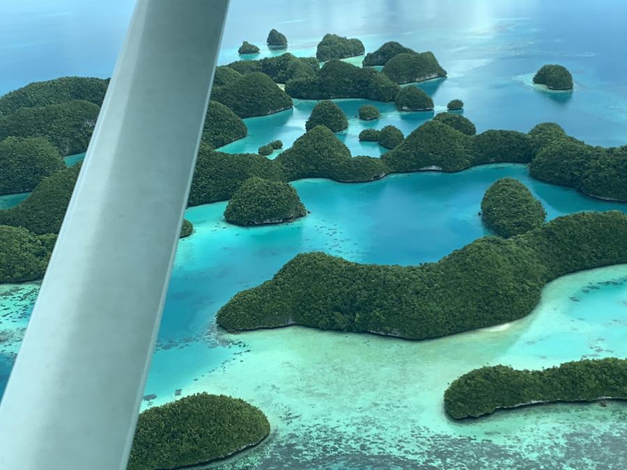 Palau from the Air