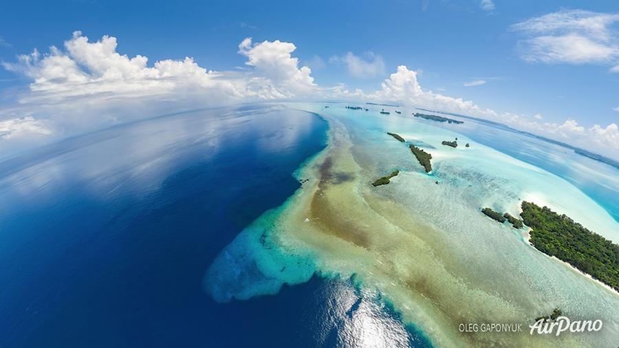 Blue Holes, Palau, © AirPano 