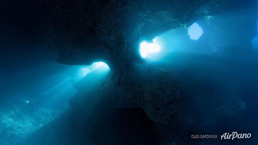 Blue Holes, Palau, © AirPano 