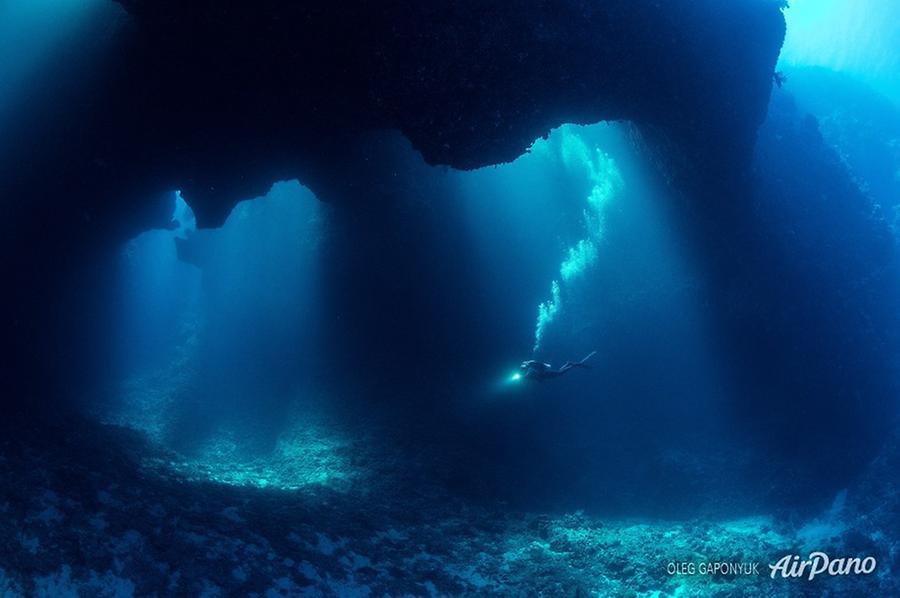 Blue Holes, Palau, © AirPano 