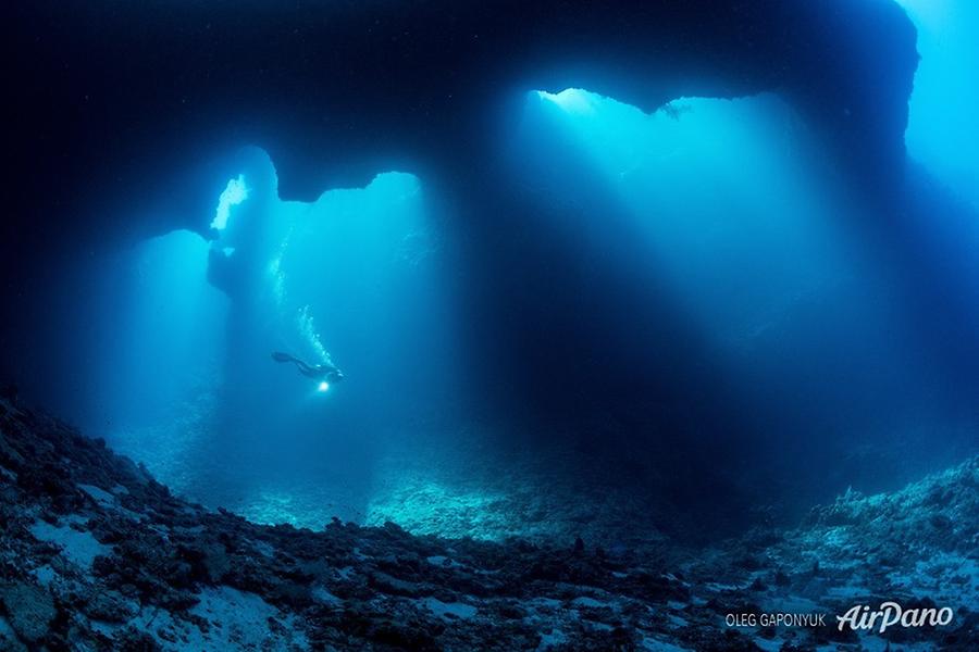 Blue Holes, Palau, © AirPano 