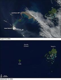 Before and after Eruption (2006)
