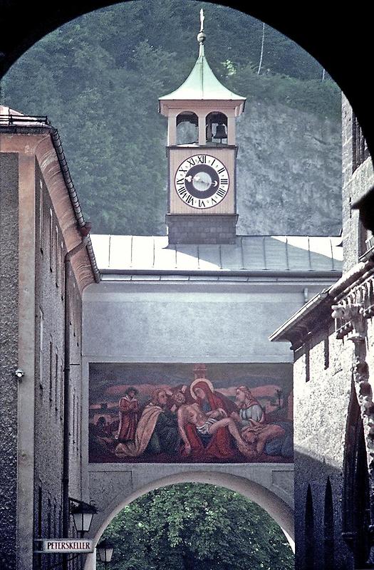 Clock archway, Salzburg