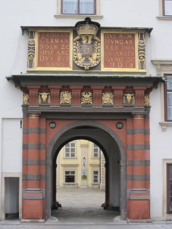 The Schweizertor (Swiss Gate, built 1552) The oldest section of Hofburg, Vienna