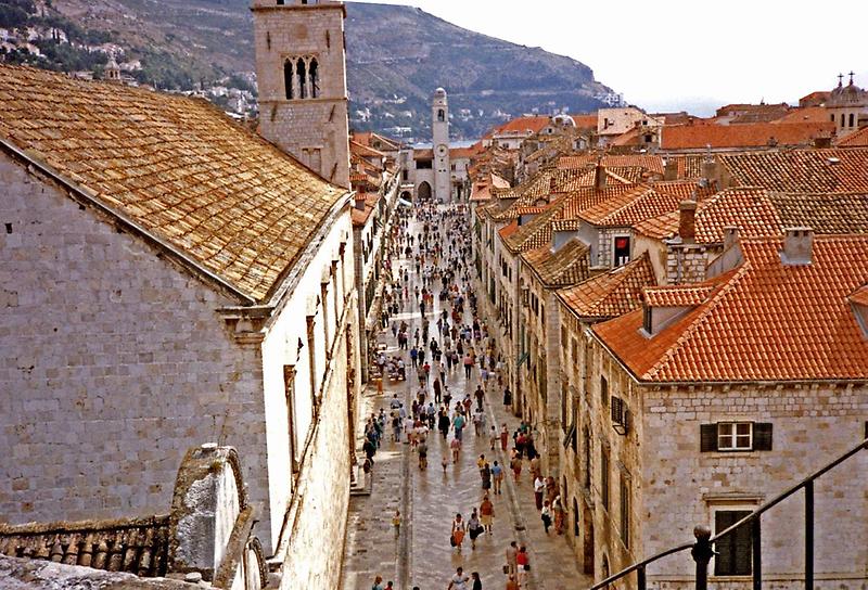 Main street, Dubrovnik