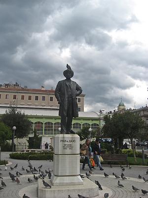 Ivan Zajc monument in Kasalisni Park, Rijeka, Croatia. 2015. Photo: Clara Schultes