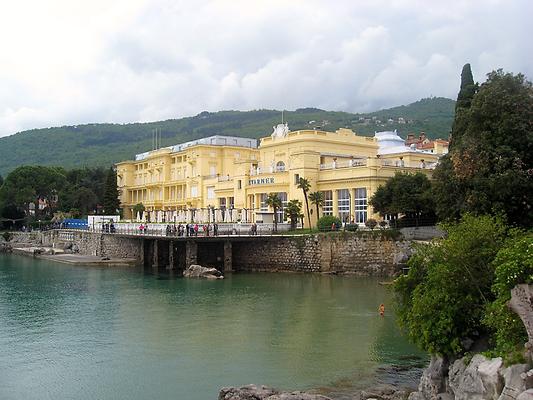 Hotel Kvarner, Opatija, Croatia. 2014. Photo: Clara Schultes
