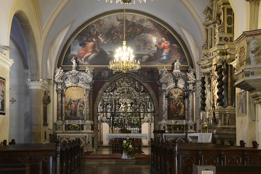 Rijeka - Church of Our Lady of Trsat - Inside