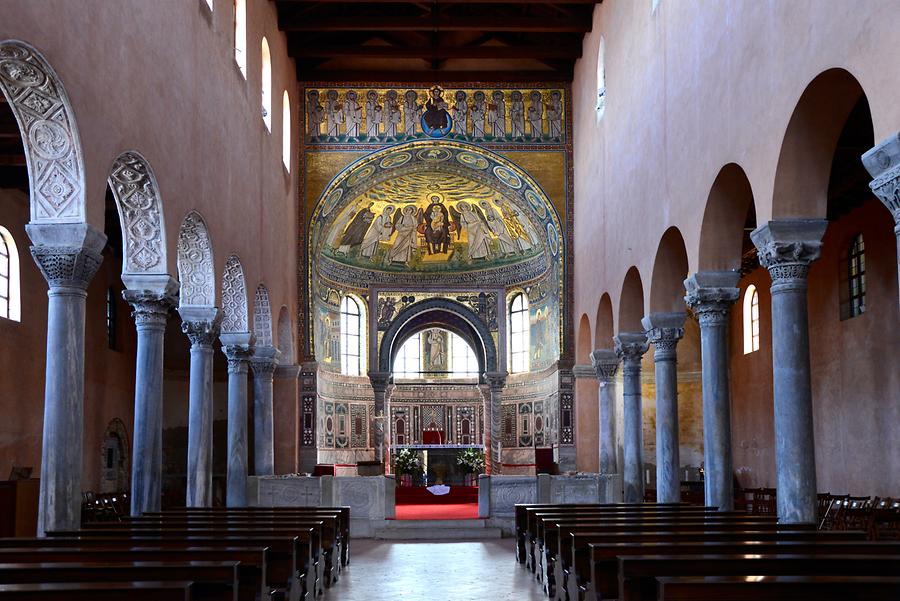 Poreč - Euphrasian Basilica; Inside