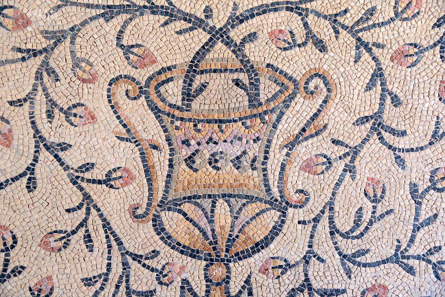 Poreč - Euphrasian Basilica; Mosaic in the Open