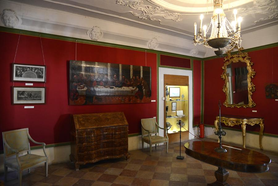 Trogir - Garagnin-Fanfogna Palace; Inside