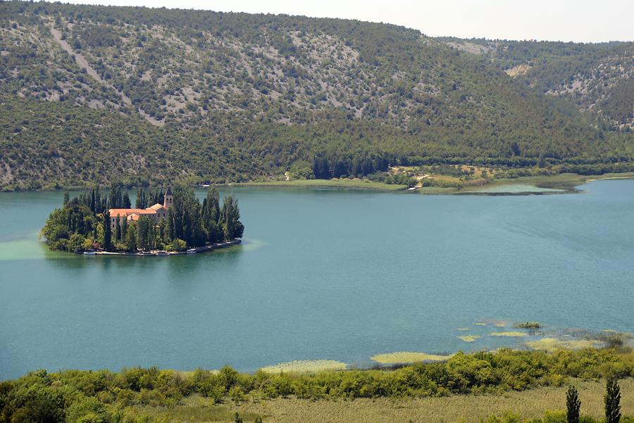 Visovačko Lake - Visovac Monastery