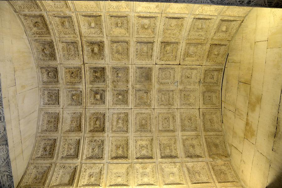 Temple of Jupiter - Coffered Ceiling