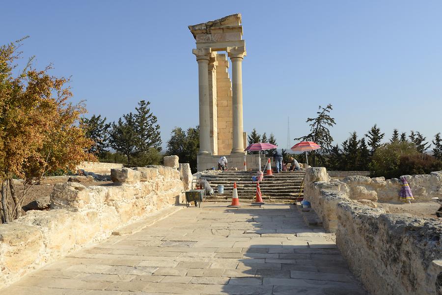 Sanctuary of Apollo Hylates, Temple of Apollo