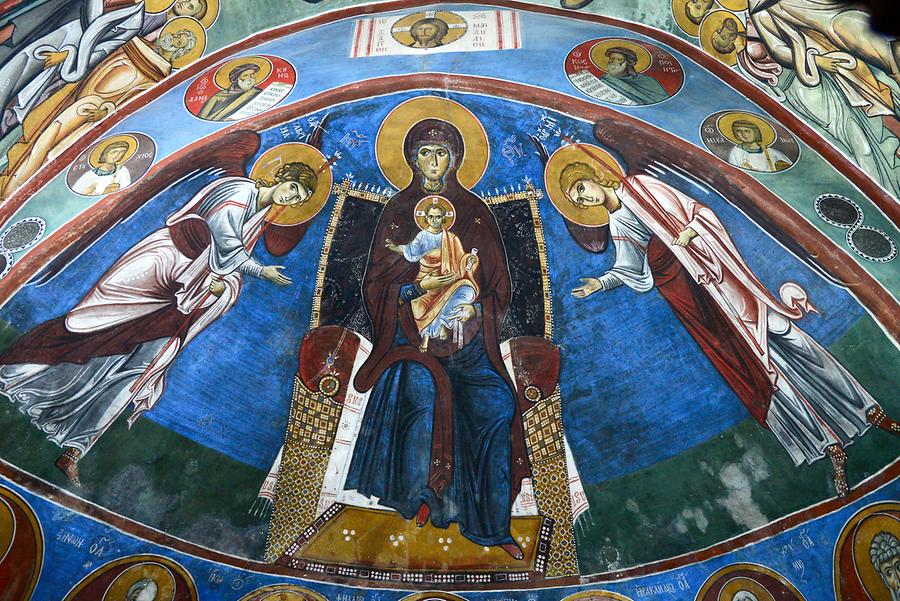 Panagia Phorviotissa stin Asinou - Frescoes