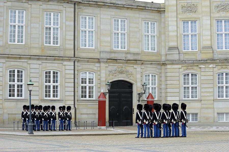 Amalienborg Palace - Changing of the Royal Guard