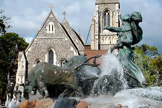St. Alban's Church - Gefion Fountain (1)