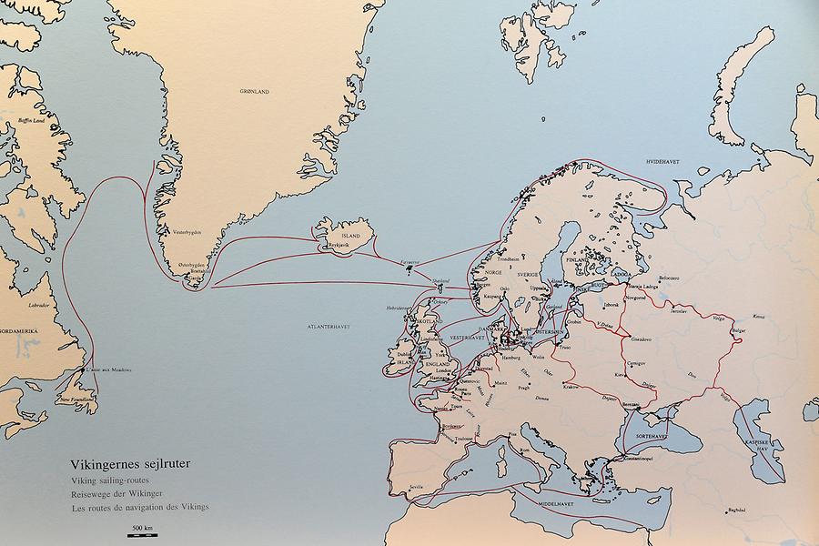 Shipping Routes of the Vikings